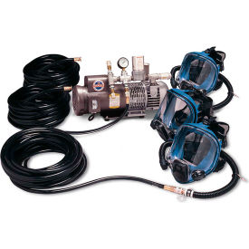 Allegro 9200-03 Full Mask  Low Pressure System 3 Workers 50' Hose