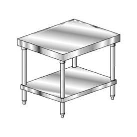 Aero Manufacturing Mixer Stand W/ Undershelf 16 Ga 430 Stainless Steel Top 24""W x 30""D