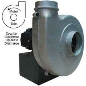 Global Industrial™ Explosion Proof Blower 1-1/2 HP Single Phase CCW Upblast 840 CFM