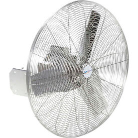 Airmaster Fan&#174; 20"" Washdown Wall Mount Fan 1 Speed 2650 CFM 1/15 HP Single Phase