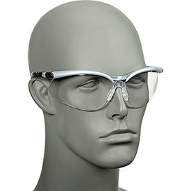 3M&#8482; BX&#8482; Reader Safety Glasses 11375-00000-20 Clear Lens Silver Frame +2.0