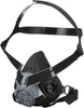 MSA Advantage 420 Series Half-Mask Respirator - MSA Advantage Cartridge Compatible, Silicone Black /Gray (Pack of 1)