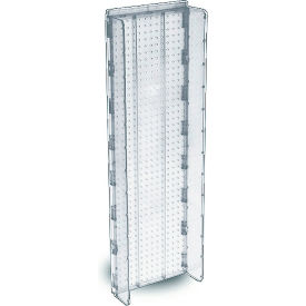 Global Approved 700352-CLR Pegboard Powering 13.75"" x 44"" Clear 1 Piece