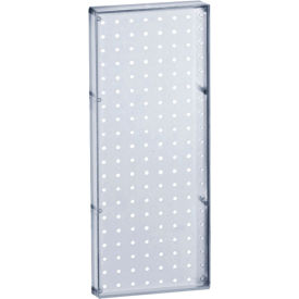 Global Approved 770820-CLR Pegboard Wall Panel 8"" x 20"" - Pkg Qty 2