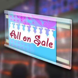 Global Approved 600085 C-Channel 5""H x 72""L CLR - Pkg Qty 5