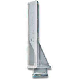 Global Approved 600031 Spring Pusher 0.6875""W x 2.75""H CLR - Pkg Qty 50