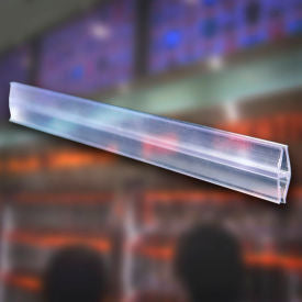 Global Approved 600076 H-Strip Sign HLR 1.675""W x 1.675""H CLR - Pkg Qty 5