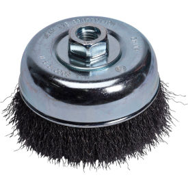 Century Drill 76055 Angle Grinder Cup Brush 5"" Dia. Crimped Steel 0.0118""