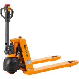 Global Industrial&#153; Electric Pallet Jack w/ Charger 3300 lb Cap 27""W x 48""L Forks