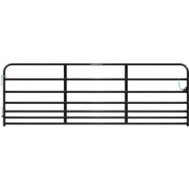Behlen Country 12' Pasture Pro 7-Bar Gate 1-5/8"" Tube Black