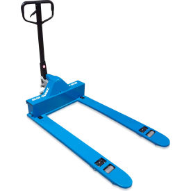 Blue Giant&#174; Manual 4-Way Pallet Jack 3300 lb. Capacity 33""W x 48""L Forks