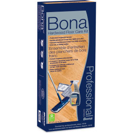 Bona Hardwood Floor Care Kit 15"" Head with 52"" Handle Blue