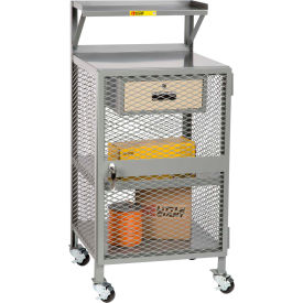 Little Giant&#174; Enclosed Shop Desk 22"" x 24"" with Locking Storage Drawer