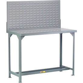 Little Giant WST1-3660-36-LP 60""W x 36""D Fixed Height Welded Steel Workbench