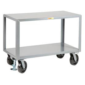 Little Giant&#174; Mobile Table w/Floor Lock 5000 lb. Capacity 72""L x 30""W x 36""H Gray