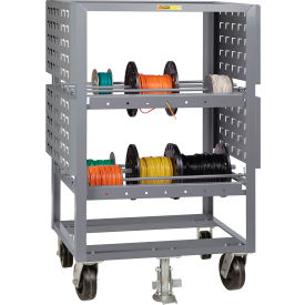 Little Giant&#174; Mobile Wire Reel Storage Rack 2 Levels 36""W x 32""D x 58""H