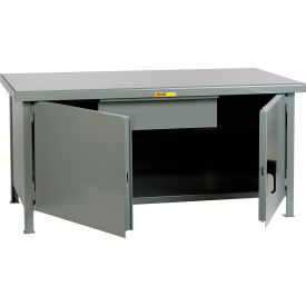 Little Giant® Heavy Duty Cabinet Workbench with Steel Square Edge & 1 Drawer 72