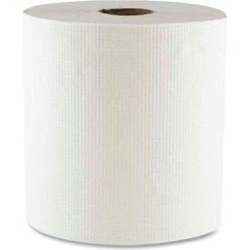 Boardwalk&#174; Hard Wound Towel 1-Ply 8""W x 700'L White 6 Rolls/Case