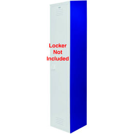 Bradley End Panel for Slope Top Locker EPST-S1260-203 12x60 - Deep Blue