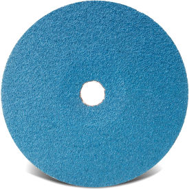 CGW Abrasives 48115 Resin Fibre Disc 5"" DIA 60 Grit Zirconia