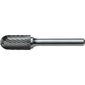 Cle-Line 1847 SC-41 1/8 x 3/32 Standard Cut Cylindrical Ball Nose Bur