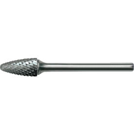 Cle-Line 1848 SF-7 3/4 x 1/4 Double Cut Round Nose Tree Bur