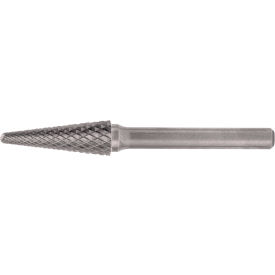 Cle-Line 1852 SL-42 1/8 x 1/8 Double Cut Included Angle Bur