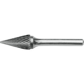 Cle-Line 1850 SM-42 1/8 x 1/8 Standard Cut Pointed Cone Bur