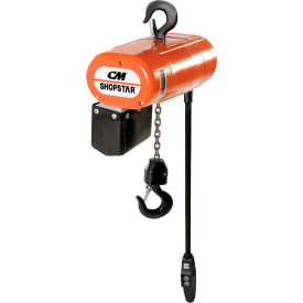 CM&#174; Shopstar 300 Lb. Electric Chain Hoist 10' Lift 16 FPM 115V