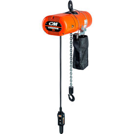 CM Lodestar VS 1/4 Ton Electric Chain Hoist 10' Lift 32 FPM 230V
