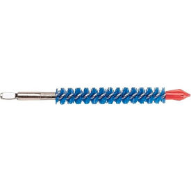 Goodway&#174; Nylon Brush w/ Quick Connect For 5/8"" ID Tubes Blue Pack of 25