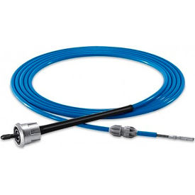 Goodway&#174; Nylon Casing Flexible Shaft For Quick Connect Brush 7/16"" - 1/2"" ID Tubes 17'L