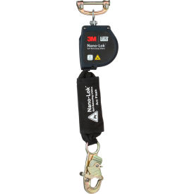 3M&#153; DBI-SALA&#174; Nano-Lok Arc Flash Self-Retracting Lifeline Web & Steel Snap Hook 8'L