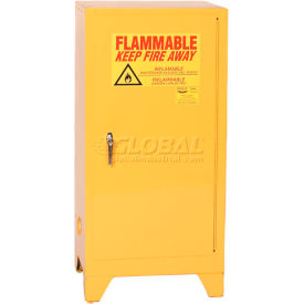 Eagle Flammable Liquid Tower&#8482; Safety Cabinet with Manual Close - 16 Gallon