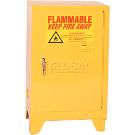 Eagle Flammable Liquid Tower&#8482; Safety Cabinet with Manual Close - 12 Gallon