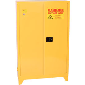 Eagle Flammable Liquid Tower&#8482; Safety Cabinet with Manual Close - 45 Gallon