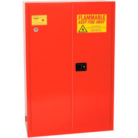 Eagle Paint/Ink Safety Cabinet PI4510 with Self Close - 60 Gallon Red