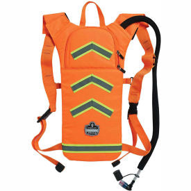 Ergodyne® Chill-Its® 5155HV Hi-Vis Low Profile Hydration Pack Orange 2 Liter