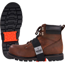 Ergodyne&#174; Trex&#174; 6317 Mid-Sole Ice Cleats with Tungsten Carbide Studs One Size Orange