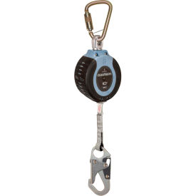 FallTech&#174; 82710SC1 DuraTech 10' Compact Web SRD with Steel Carabiner and Steel Snap Hook