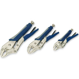 Williams® 3 Piece Locking Curved Jaw Pliers Set