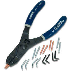 Williams&#174; Snap Ring Pliers & Tips Set 3 Piece Set