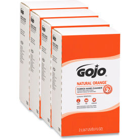 GOJO&#174; GOJ7255 NATURAL ORANGE Pumice Hand Cleaner RefillCitrus Scent2000 mL4/Carton