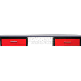 Hallowell Workbench Top 12 Gauge Steel 60""W x 24""D x 1-3/4"" Thick