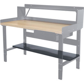 Hallowell Steel Lower Shelf 60""W x 12""D Black