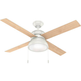 Hunter Fan 52"" Loki-Fresh White - 5562 CFM w/ Light Kit