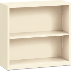 HON&#174; Metal Bookcase Two-Shelf 34-1/2""W x 12-5/8""D x 29""H Putty