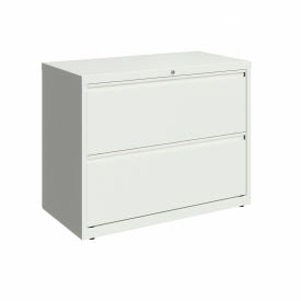 Hirsh Industries&#174; 36""W 2 Drawer Lateral File Cabinet White