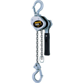 Harrington&#174; LX Mini Lever Chain Hoist 1/2 Ton Capacity 10' Lift