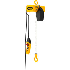 HarringTon Capacity&#174; SEM Mini Electric Chain Hoist 1/2 Ton Capacity 20' Lift 6 FMP 230V